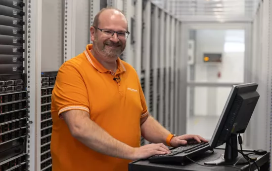 Hands on: Bei Bedarf auch im Rechenzentrum